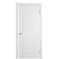 Дверь межкомнатная классическая, Челси 04 ПГ, Эмаль белая