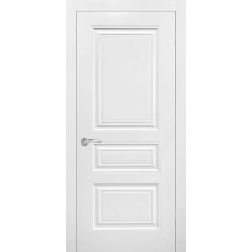 По материалу дверей,Дверь межкомнатная классическая, Роял 3, глухая, эмаль белая