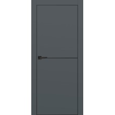 Каталог,Раменские двери, PX-19 AL кромка черная, Графит