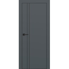 Каталог,Раменские двери, PX-20 AL кромка черная, Графит