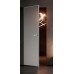 Скрытая дверь Невидимка 700 INVISIBLE, под покраску, матовая алюминиевая кромка с 4х сторон
