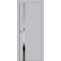 Новосибирские двери Tamburat 4104 зеркало grey, металлическая кромка, Grey