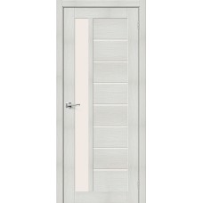 По цвету дверей,Дверь межкомнатная, эко шпон модель-27 Magic Fog, Bianco Veralinga