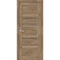 Дверь межкомнатная, эко шпон модель-28, Original Oak