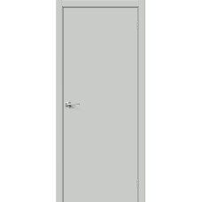 По материалу дверей,Дверь межкомнатная ДП ЭМА-0.П, ПГ Эмалит, Grey Matt