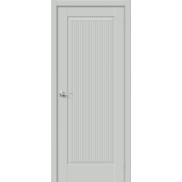 Дверь межкомнатная Прима-10.Ф7 ПГ Эмалит, цвет Grey Matt