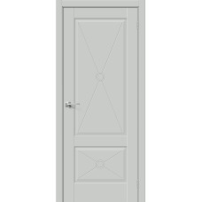 По стилю дверей,Дверь межкомнатная Прима-12.Ф2 ПГ Эмалит, цвет Grey Matt