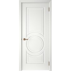 Межкомнатные двери,Ульяновские двери, Смальта 45 ДГ, Белый