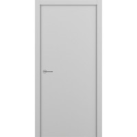 Межкомнатная дверь ART Lite Elen ALU Кромка алюминиевая ДГ, эмаль, светло-серый