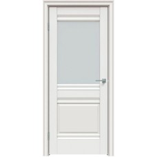 По цвету дверей,Межкомнатная дверь экошпон L12, Белый Сатин