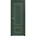 Дверь Геона Альба-15 ДГ, ПВХ-шпон, Софт авокадо зеленая золото по контуру