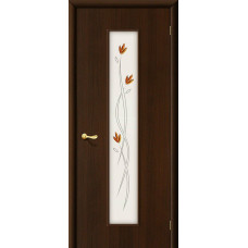 По цвету дверей,Дверь Ламинированная модель 22 Х рисунок, венге