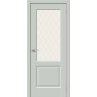 Дверь межкомнатная Неоклассик-33 ПО Magic Fog, Эмалит, цвет Grey Matt