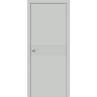 Дверь Граффити-23 ПГ, Винил, Grey Pro