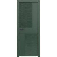 Дверь Геона Modern Z-10 ПГ, ПВХ-шпон, Cофт авокадо зеленая