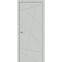 Дверь межкомнатная Граффити-5 ПГ эмаль, цвет Grace