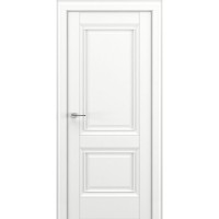 Межкомнатная дверь Венеция В1 ДГ, Экошпон, матовый белый