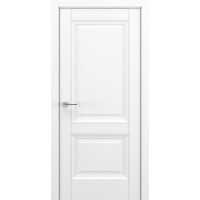 Межкомнатная дверь Венеция В2 ДГ, Экошпон, матовый белый