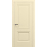 Межкомнатная дверь Венеция В3 ДГ, Экошпон, Матовый кремовый