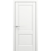 Межкомнатная дверь Венеция В5 ДГ, Экошпон, матовый белый
