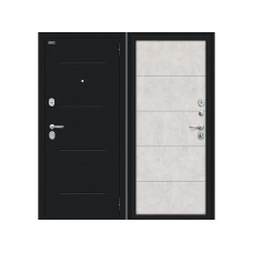 Входные двери,Дверь входная, Steel Russia - Граффити-1, Букле черное/ Look Art