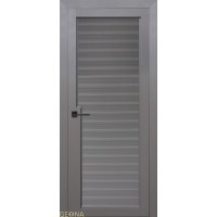 Дверь Геона Уника-2 ДГ, ПВХ-шпон, Софт графит