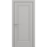 Межкомнатная дверь Неаполь В3 ДГ, Экошпон, Серый матовый