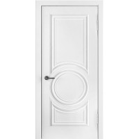 Ульяновские двери Скин-5 ДГ, Белая эмаль