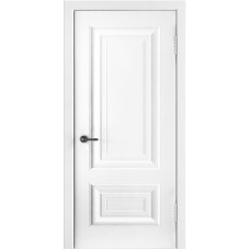 Межкомнатные двери,Ульяновские двери Скин-6 ДГ, Белая эмаль