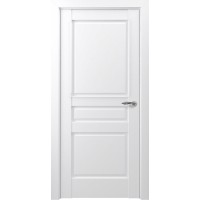 Межкомнатная дверь Classic S Ампир ДГ, Экошпон, матовый белый