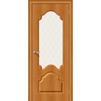 Дверь Скинни ПВХ-33 Milano Vero / White Сrystal