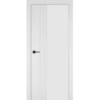 Дверь Межкомнатная, модель Вижн-1, глухая, эмаль белая