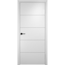 По стилю дверей,Дверь Межкомнатная, модель Вижн-4, глухая, эмаль белая