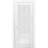 Дверь Межкомнатная, модель Лацио ДО, эмаль белая