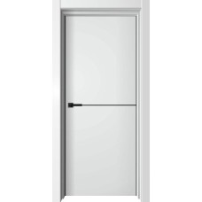 По стилю дверей,Дверь межкомнатная Лофт-1, AL кромка с двух сторон, цвет Вайт