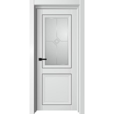 Системы открывания,Дверь межкомнатная Mon - 1 ДО, Белый бархат