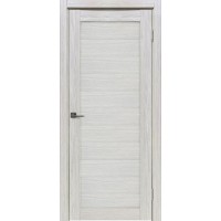 Дверь межкомнатная, Лайт-1 ДГ, Экошпон, белая лиственница