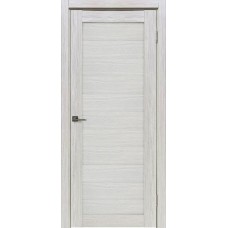 Конструкция,Дверь межкомнатная, Лайт-1 ДГ, Экошпон, белая лиственница