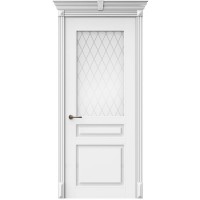 Дверь эмалированная Флоренция ПО, Белая