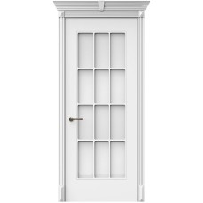 По материалу дверей,Дверь эмалированная Ницца ПГ, Белая