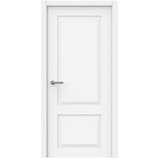 По материалу дверей,Межкомнатная дверь Нью-Йорк К ДГ, эмаль белая