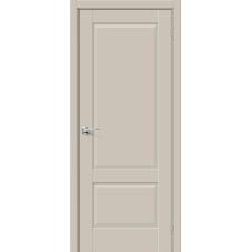 По цвету дверей,Дверь межкомнатная Прима-12 ПГ, ПЭТ, Cream Silk