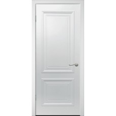 По цене,Ульяновская дверь межкомнатная Симпл-6 ДГ, Эмаль белая