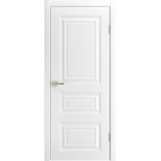 По стилю дверей,Ульяновские двери Largo-3 ДГ, Эмаль белая