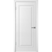 Ульяновская дверь межкомнатная Нео-1 ДГ, Эмаль белая