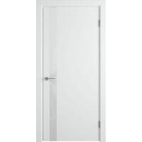 Межкомнатная дверь VFD Urban 1 SV Silver, с врезкой под петли AGB, Ice