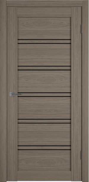 Межкомнатная дверь Atum Pro 28 Black Gloss, Brun Oak.