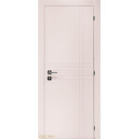 Дверь Геона СП-6 c притвором, Эмаль розовый жемчуг