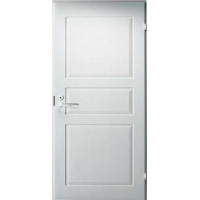 Финская дверь филёнчатая Olovi Каспиан, окрашенная, белая, с четвертью