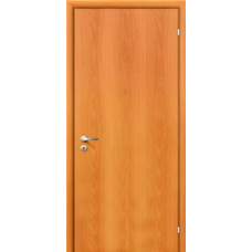 По материалу дверей,Дверь гладкая РФ без четверти, ламинированная, гладкая, миланский орех